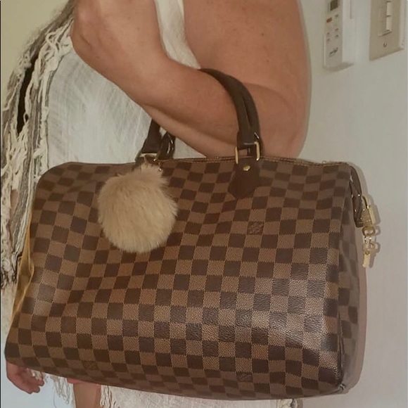 Louis Vuitton Handbags - Louis Vuitton Speedy 35 in Damier Ebene